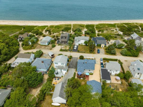 Peconic Sound Beach Home: Backyard & Vineyards